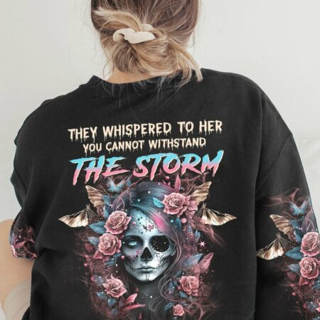 I AM THE STORM SUGAR SKULL ALL OVER PRINT - YHHN0703231