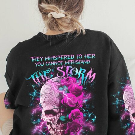 I AM THE STORM SKULL ROSE ALL OVER PRINT - TLTR0303231