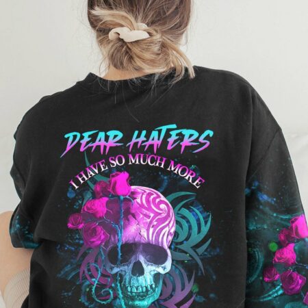 DEAR HATERS SKULL TATTOOS ALL OVER PRINT - YHHG1212221