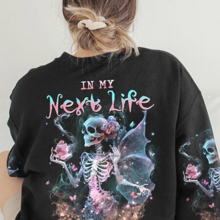 KARMA FAIRY SKULL SKELETON ROSE ALL OVER PRINT - YHHN1503234