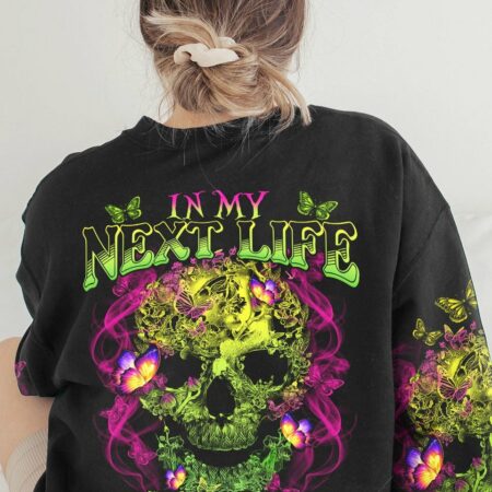 KARMA FAIRY BUTTERFLY SKULL ALL OVER PRINT - TLTY1712222