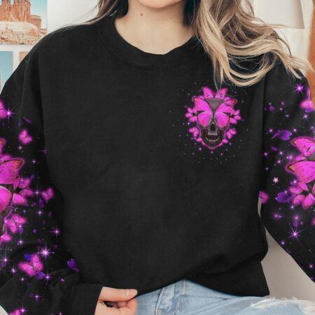 KARMA FAIRY BUTTERFLY SKULL ALL OVER PRINT - TLTW0601231