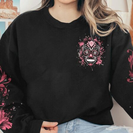 I AM A SWEET GIRL BUT IF YOU PISS ME OFF SUGAR SKULL ALL OVER PRINT - YHHG1612221