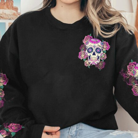 I'M A SWEET GIRL GALAXY SUGAR SKULL ALL OVER PRINT - TLTW2112221