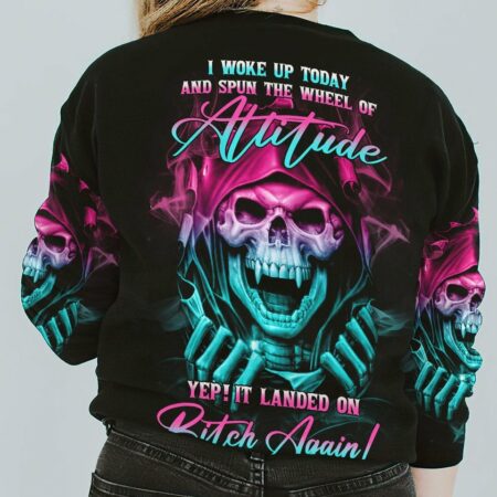 I WOKE UP TODAY SKULL REAPER ALL OVER PRINT - YHHN2912224