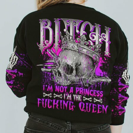 I'M FKING QUEEN SKULL ALL OVER PRINT - TLNO0812223