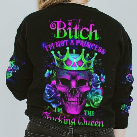 I'M THE FKING QUEEN ROSE SKULL ALL OVER PRINT - TLTW0702233