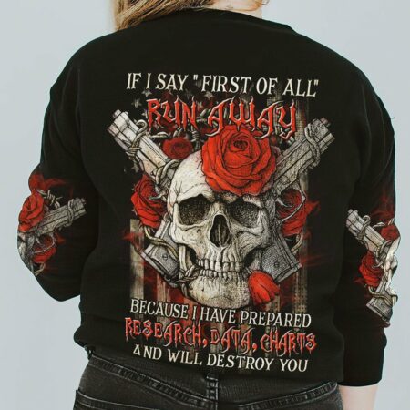 IF I SAY FIRST OF ROSE SKULL ALL OVER PRINT - YHHN0301232
