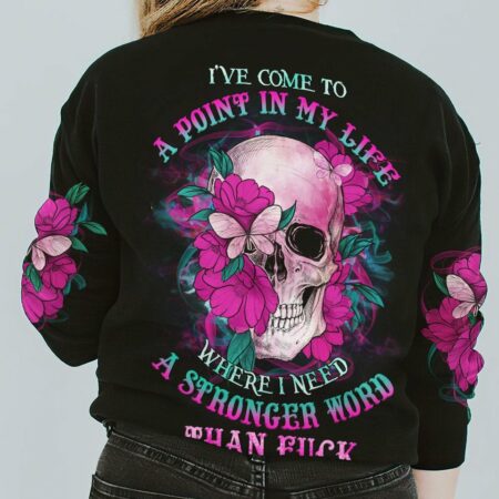 I'VE COME TO A POINT SKULL ALL OVER PRINT - YHHG3011222