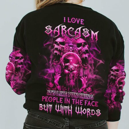 I LOVE S SKULL ALL OVER PRINT - YHHN1512222