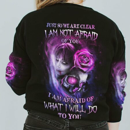 I'M NOT AFRAID OF YOU ALL OVER PRINT - YHHN0812221