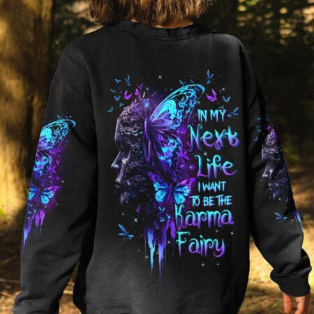 KARMA FAIRY SKULL BUTTERFLY ALL OVER PRINT - TLTW0603231