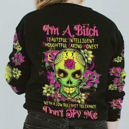 I'M A B SUGAR SKULL ALL OVER PRINT - TLTW1212224