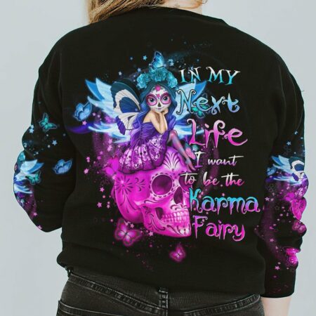 KARMA FAIRY SUGAR SKULL ALL OVER PRINT - YHHN1612222