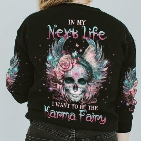 KARMA FAIRY SKULL SUGAR SKULL ALL OVER PRINT - YHHG1502232