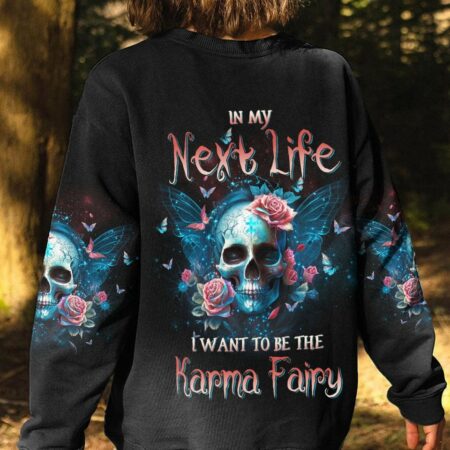 KARMA FAIRY SKULL ALL OVER PRINT - YHDU0703231