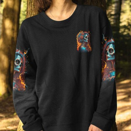 I AM THE STORM SUGAR SKULL FIRE ALL OVER PRINT - TLTR1103232