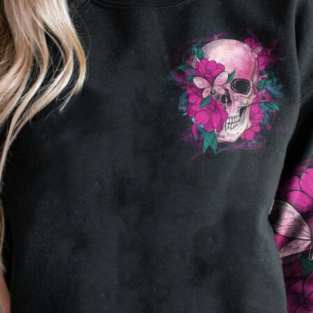 I'VE COME TO A POINT SKULL ALL OVER PRINT - YHHG3011222
