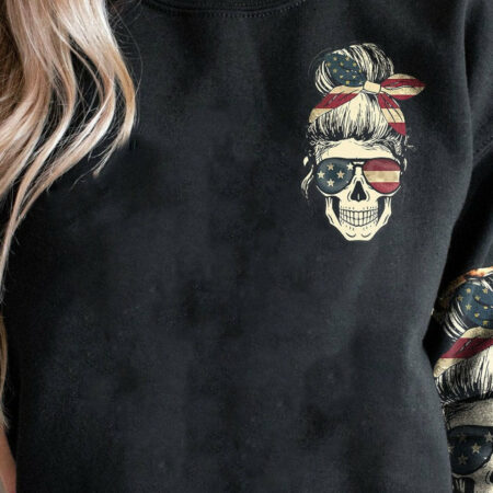 DON'T TRY TO FIGURE ME FLAG ALL OVER PRINT - TLTW2111224