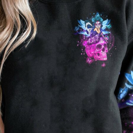 KARMA FAIRY SUGAR SKULL ALL OVER PRINT - YHHN1612222