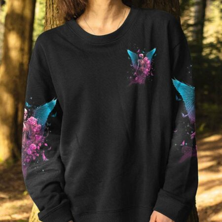 KARMA FAIRY SKULL SKELETON ROSE ALL OVER PRINT - TLTW0603237