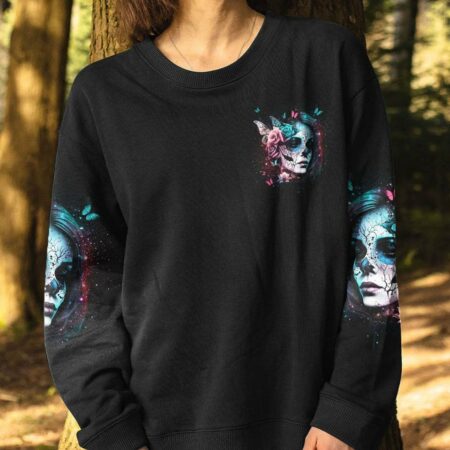 HATED BY MANY WANTED BY PLENTY SKULL FLOWER ALL OVER PRINT - YHDU0903232