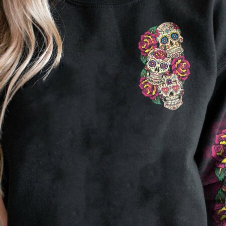 IF YOU THINK I'M A B 3 SUGAR SKULLS ALL OVER PRINT - TLNO0711223