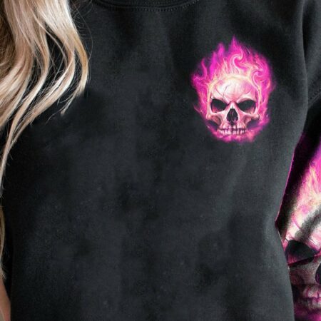 I AM WHO I AM FIRE SKULL FLAG ALL OVER PRINT - TLNZ0312223