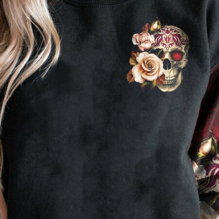 EVEN IF I HAD SKULL ROSE ALL OVER PRINT - TLTW1511223