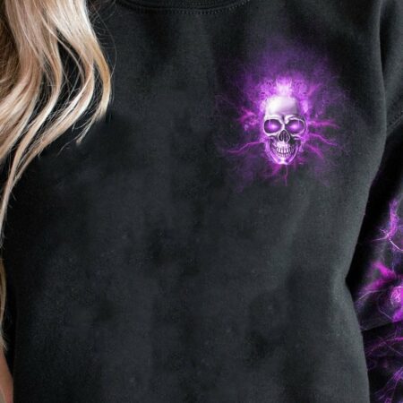 I'M A B DON'T TRY ME FIRE SKULL ALL OVER PRINT - YHLN1201231