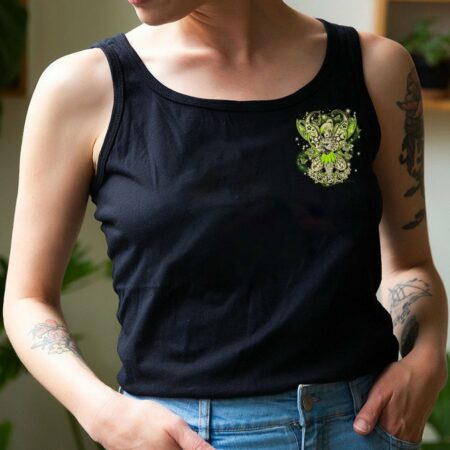 KARMA FAIRY SKULL ALL OVER PRINT - YHHN0301233