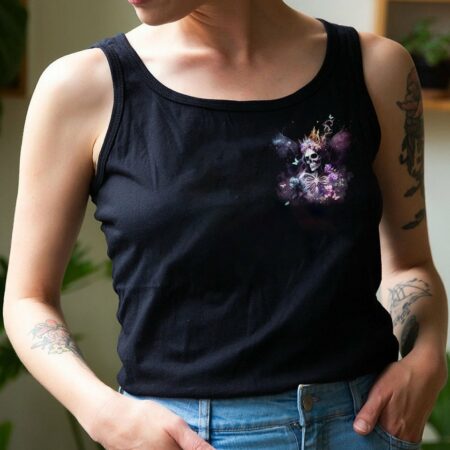 KARMA FAIRY SKULL SKELETON ROSE ALL OVER PRINT - YHHN0303234