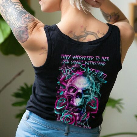 I AM THE STORM SKULL ROSE SMOKE ALL OVER PRINT - TLTR0203233