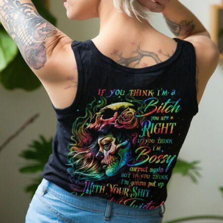 IF YOU THINK MASK GIRL ALL OVER PRINT - TLNO2311223