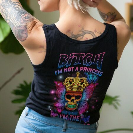 I'M THE FKING QUEEN SKULL ALL OVER PRINT - YHLN0612221