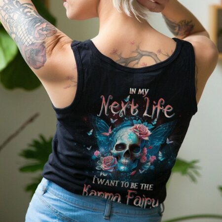 KARMA FAIRY SKULL ALL OVER PRINT - YHDU0703231
