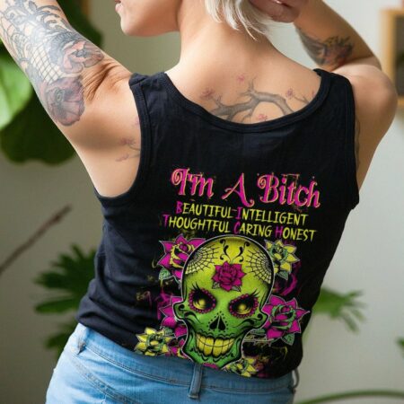 I'M A B SUGAR SKULL ALL OVER PRINT - TLTW1212224