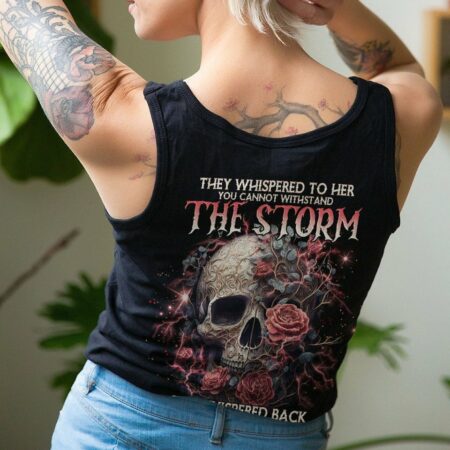I AM THE STORM SKULL ROSE ALL OVER PRINT - TLNO0103233