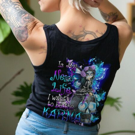 KARMA FAIRY SKULL ALL OVER PRINT - TLTY1811222