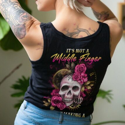 IT'S NOT A MIDDLE FINGER ALL OVER PRINT - YHHG0712224