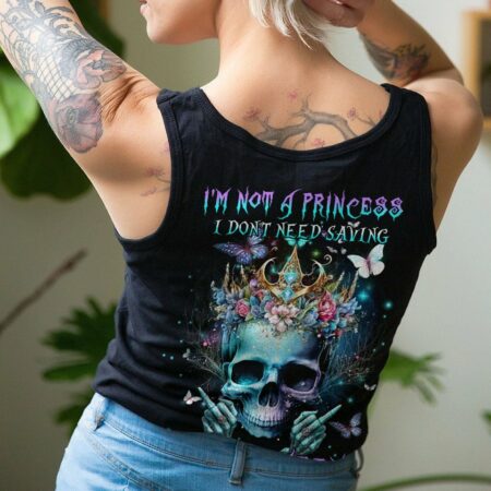 I'M NOT A PRINCESS I'M A QUEEN ALL OVER PRINT - YHHN0203231