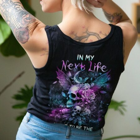 KARMA FAIRY SKULL WINGS ROSES ALL OVER PRINT - TLNZ2702234