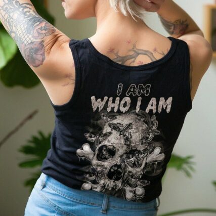 I AM WHO I AM VINTAGE BUTTERFLY ALL OVER PRINT - TLNZ2612222