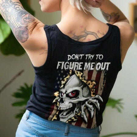 DON'T TRY TO FIGURE ME OUT LEOPARD ALL OVER PRINT - TLTW0312221