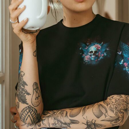KARMA FAIRY SKULL ALL OVER PRINT - YHDU0703231