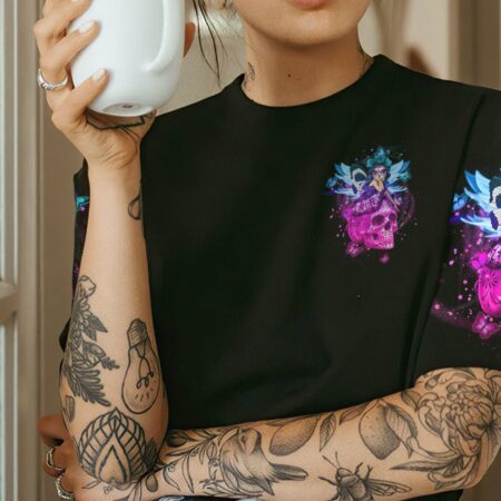 KARMA FAIRY SUGAR SKULL ALL OVER PRINT - YHHN1612222