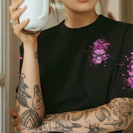 BUCKLE UP BUTTERCUP SKULL ALL OVER PRINT - TLTW1612223