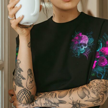DEAR HATERS SKULL TATTOOS ALL OVER PRINT - YHHG1212221