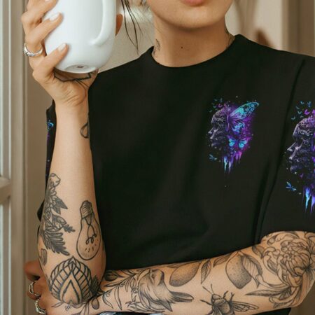 KARMA FAIRY SKULL BUTTERFLY ALL OVER PRINT - TLTW0603231