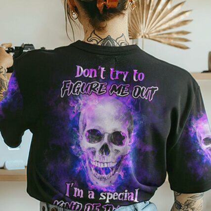 DON'T TRY TO FIGURE ME OUT ALL OVER PRINT - YHHN1011223